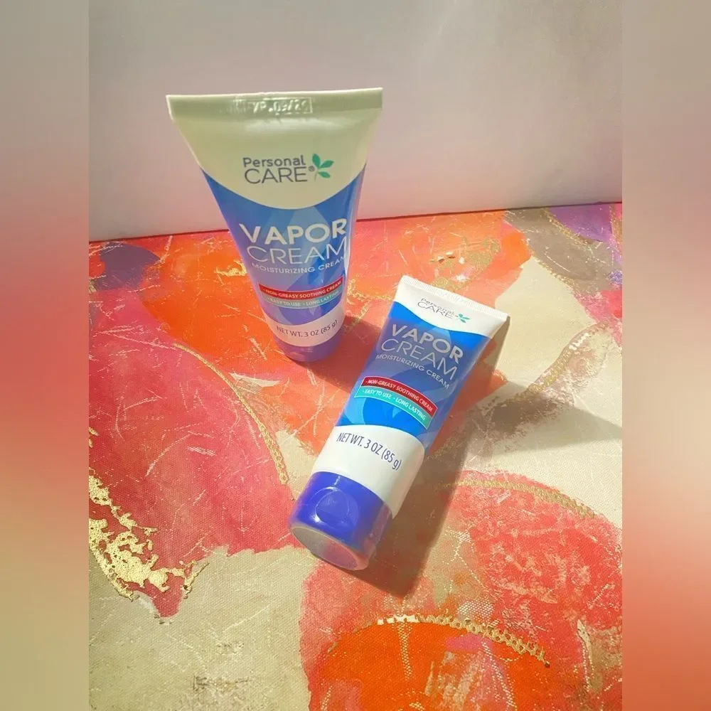 🛍️ Personal Care Vapor Cream Soothing & Moisturizing Non-Medicated 3oz💥